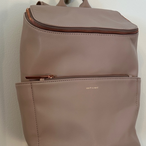 Matt & Nat Women's Taupe Backpack - Picture 4 of 12